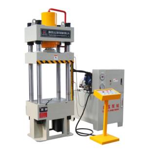 100t四柱液压机用于小型电机压装 YL32