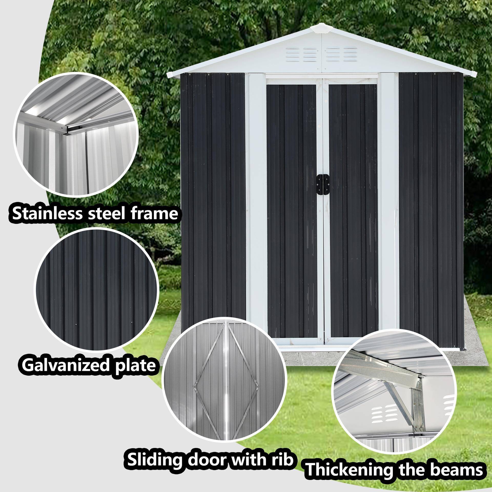 集成房屋户外临时办公室快拼板房单间集装箱房工厂