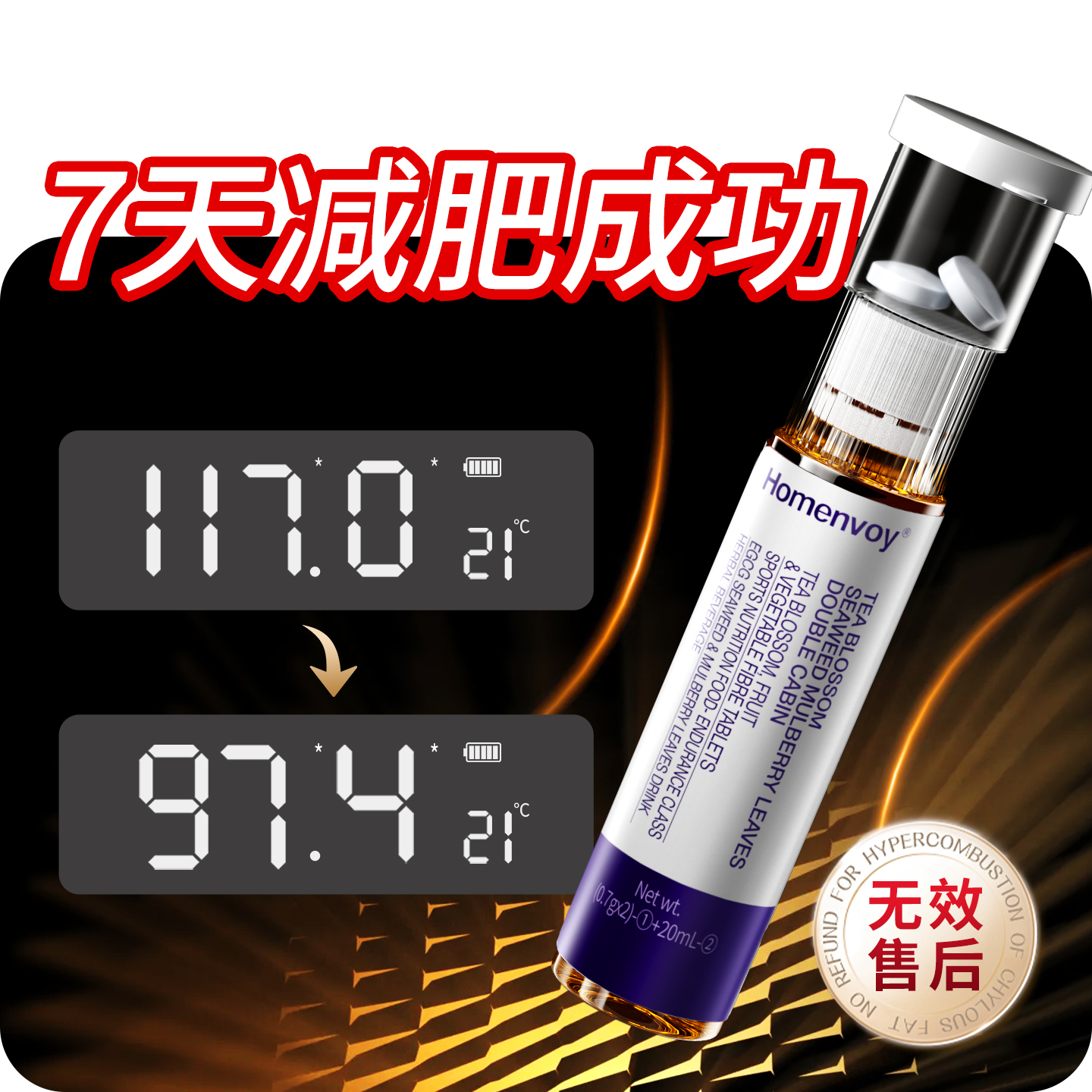 体重管理 超模控体同款  无效售后 拒绝智商税