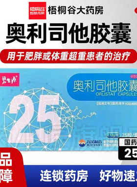 Besunyen/碧生源 奥利司他胶囊 0.12g*25粒