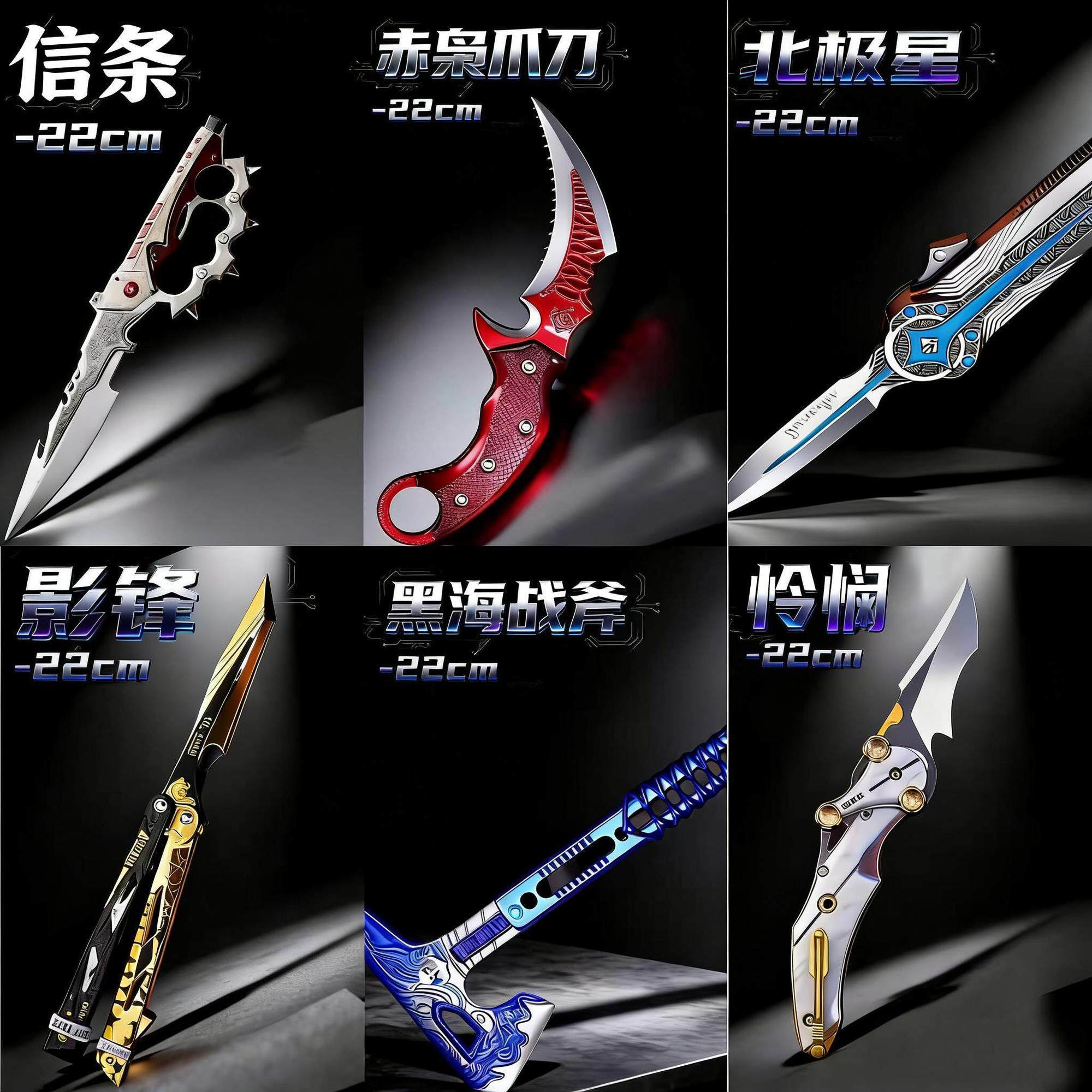 三角洲行动北极星刀合金模型图片