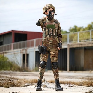 三角洲行动威龙cos服装套装儿童全套衣服头盔战术作战装备迷彩服