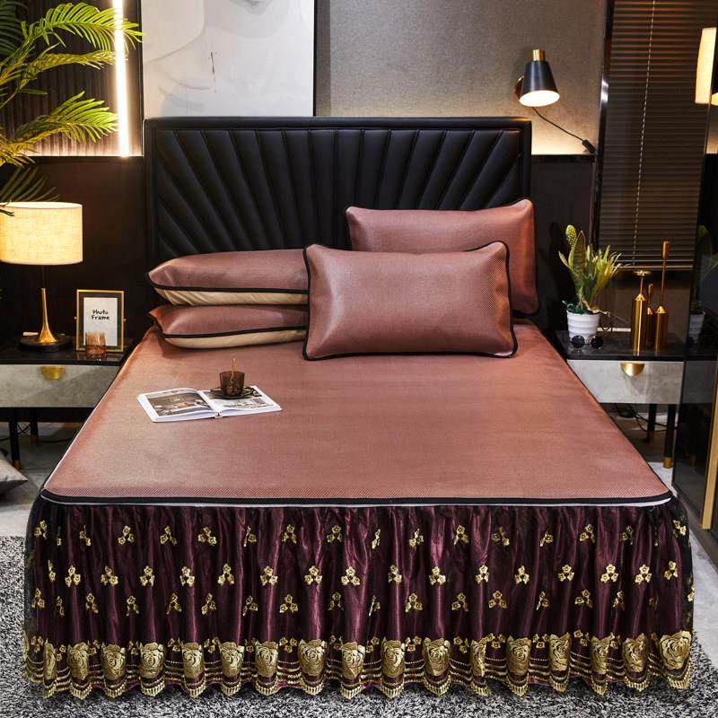 采购产品欧式藤垫，可折叠垫，冰丝床裙，可拆卸加厚空调软垫，家,床上用品,冰丝席,淘宝优惠券,粉丝福利购,淘宝优惠卷