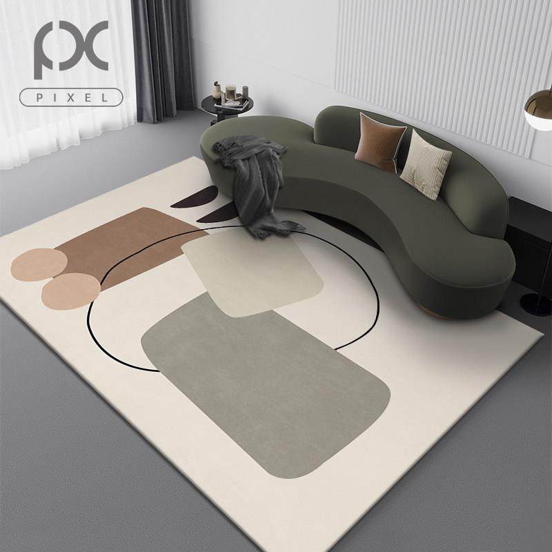 北欧地毯客厅ins风茶几毯简约卧室床边毯耐脏全铺大面积加厚地垫,居家布艺,地毯,淘宝优惠券,粉丝福利购,淘宝优惠卷