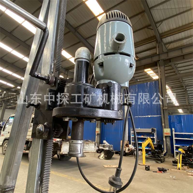 打井机  手摇升降支架钻井机 家用电动小型水井钻孔成套设备 现货