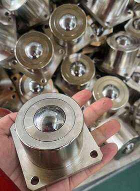 钢制万向球 车削型 法兰式· 标准型QDA20-51重型万向球QDA20-30