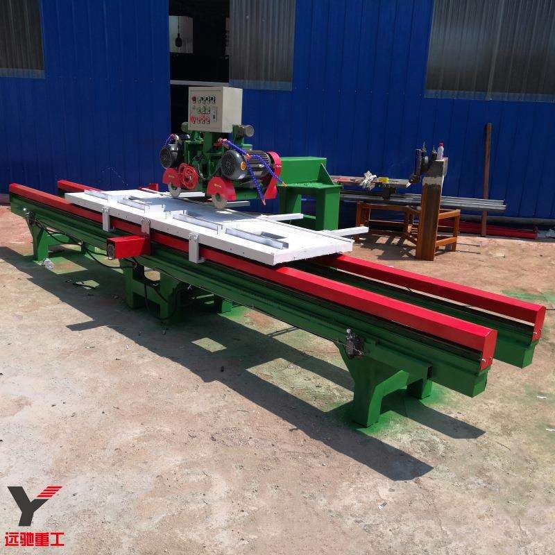 轨道式大理石瓷砖切割机 800型耐火砖切割机 切割磨边倒角设备