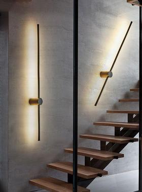 LED壁灯长条线条灯床头 楼梯过道客厅卧室墙壁灯室内简约灯具