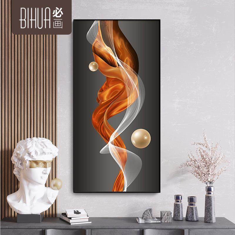 工厂直销 现代简约玄关装饰画竖版入户 轻奢飘带壁画抽象走廊挂画,机械设备,其他机械设备,淘宝优惠券,粉丝福利购,淘宝优惠卷