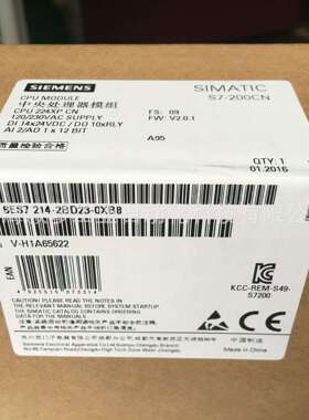 S7-200 CPU224XPCN西门6ES7214-2BD23-0XB8 S7-200主机CPU