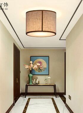 led吸顶灯简约玄关吸顶灯现代新中式阳台走廊灯过道灯门厅入户灯