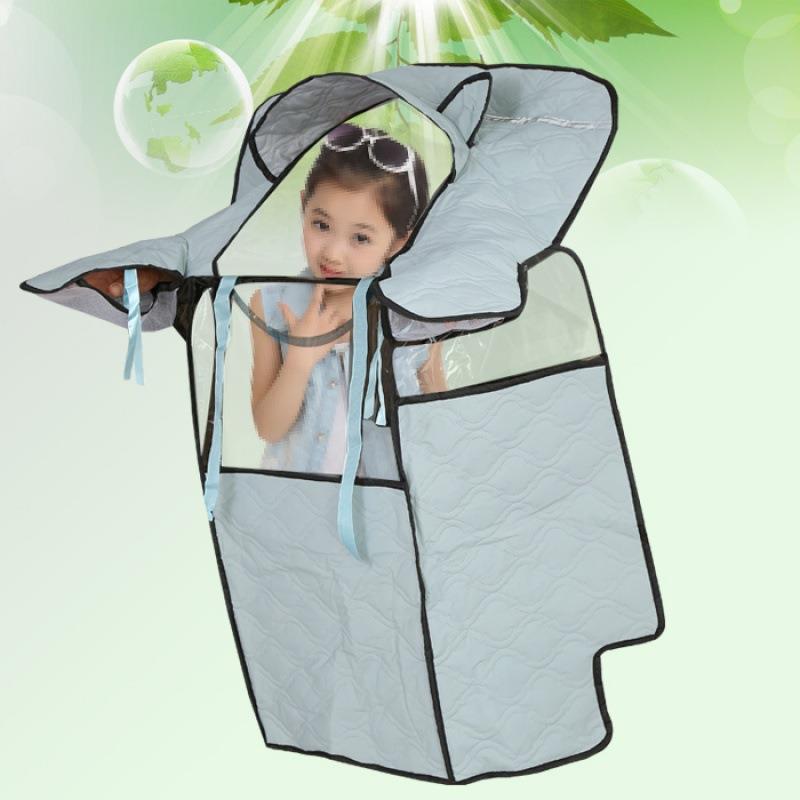 新品电动车挡风被夏季电瓶x车摩托小孩罩防风罩防雨春秋款定制