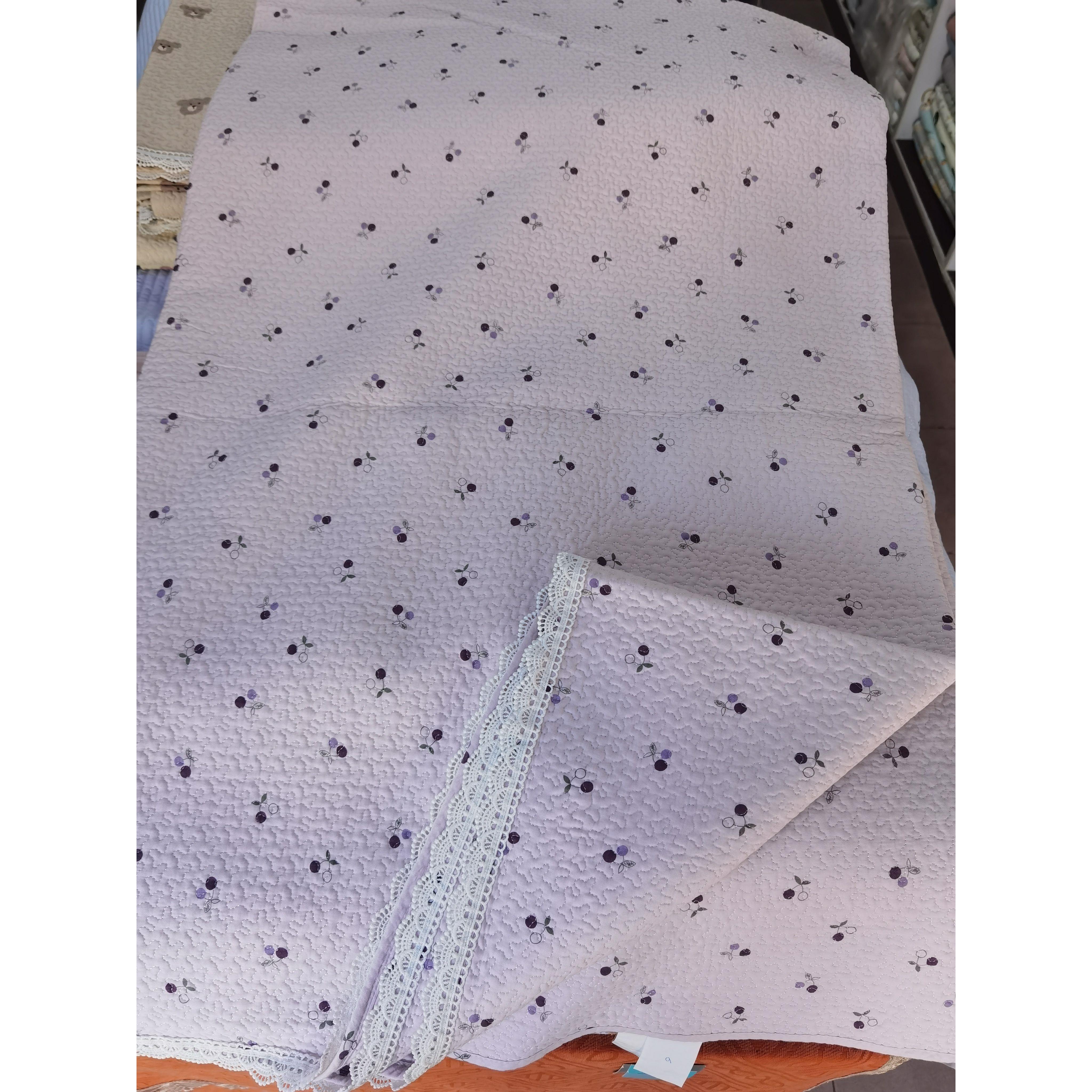 正品佳迪双面莫代尔天丝床盖2米×2.3米佳迪韩版印花水洗四季毯