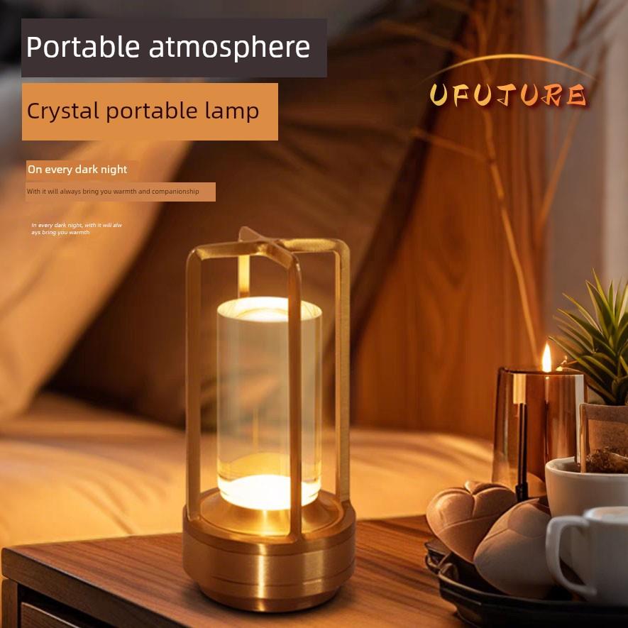 新的Led全铝无障碍豪华金属酒吧餐厅卧室床头装饰USB充电触摸交叉