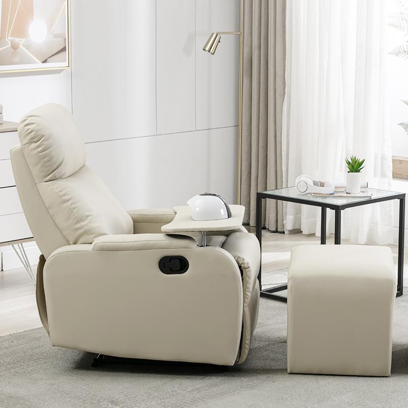 7K美甲沙发美足椅布艺电动按摩美容美睫足疗足浴懒人多功能可