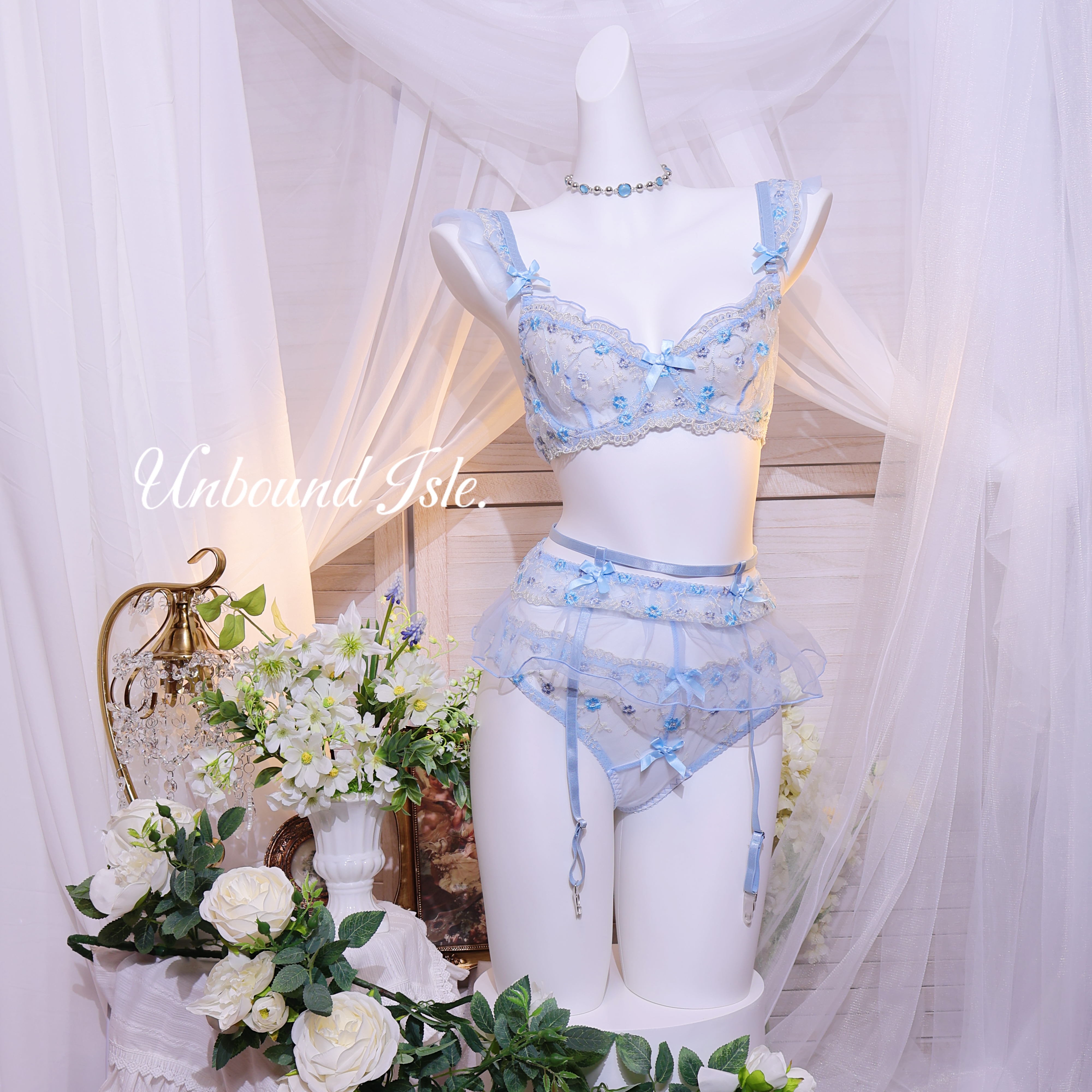 性感蕾丝聚拢显胸文胸套装