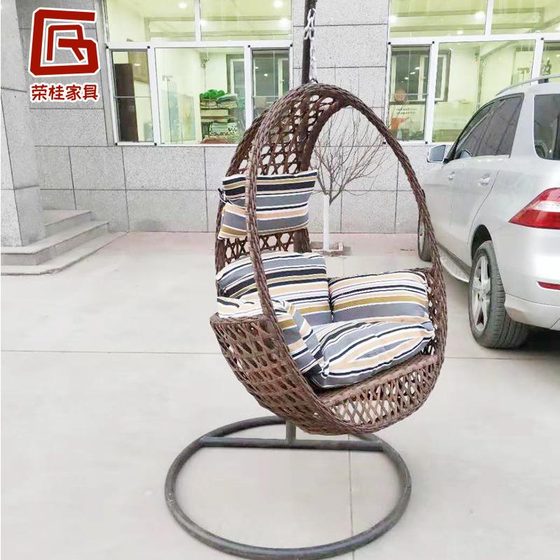 摇椅单吊篮休闲吊椅藤椅阳台秋千室内户外家用摇篮椅