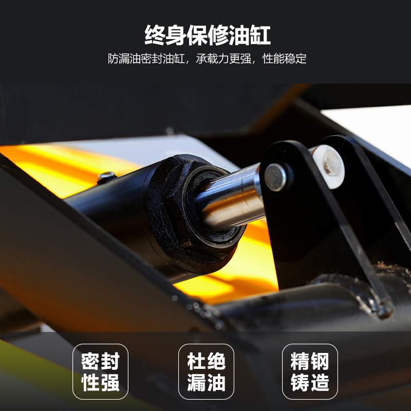 康升手动液压升降平台车平板车小型移动工作台手推车剪叉式升降机