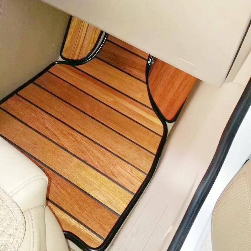 汽车实木地板加装改装工艺地板大包围柚木胡桃木汽车脚垫专车专用