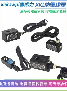 XKL-A喜凯力0911防爆C-1341电磁阀13内径9mm16线圈2W脉冲阀4V310