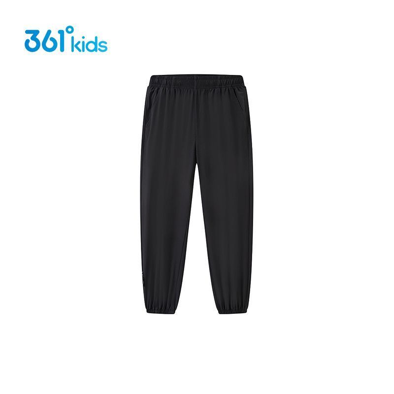 【商场同款】361童装男童梭织长裤2025年秋季新款中大童运动裤子