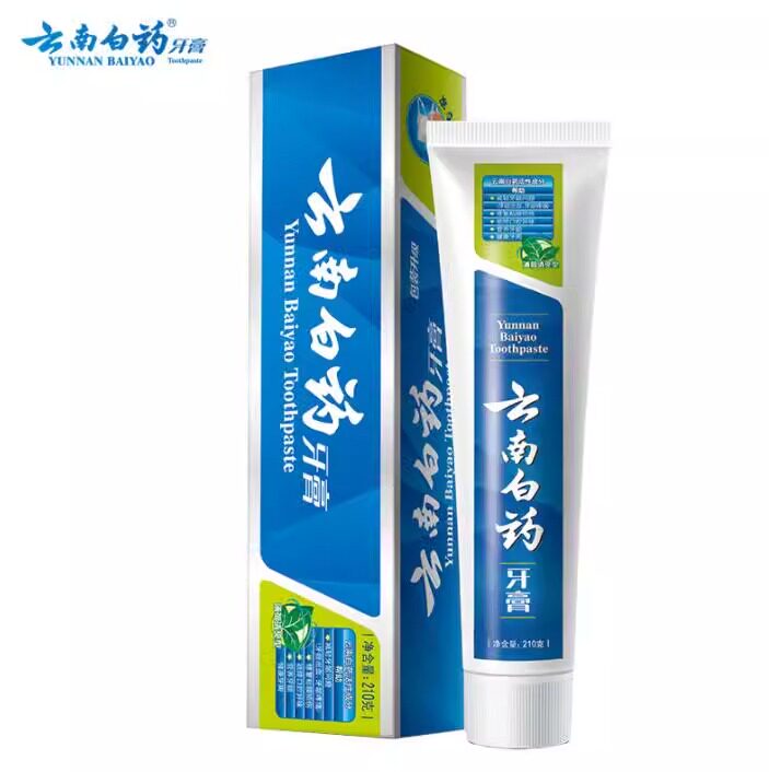 云南白药牙膏薄荷香型牙龈出血去牙膏