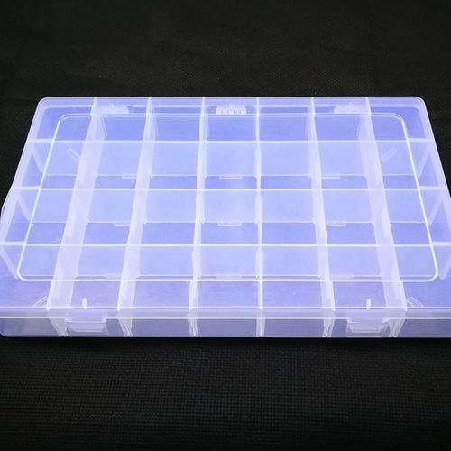 28格收纳盒  十字绣针线盒  整理盒 适合放线和小工具