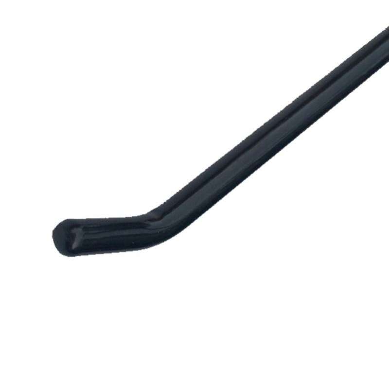 方管挂钩卡口2.5无钉多用途长25cm展柜长2cm0小商品方管钩简易