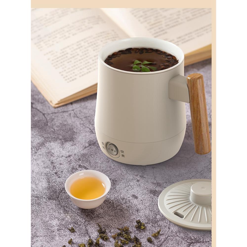 宿舍小功率烧水壶学生寝室迷你小型电热水壶100W200W煮面锅煮粥杯