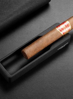 茄龙雪茄烟灰缸金属单支雪茄专用便捷个性创意小巧家用覆古CL-002