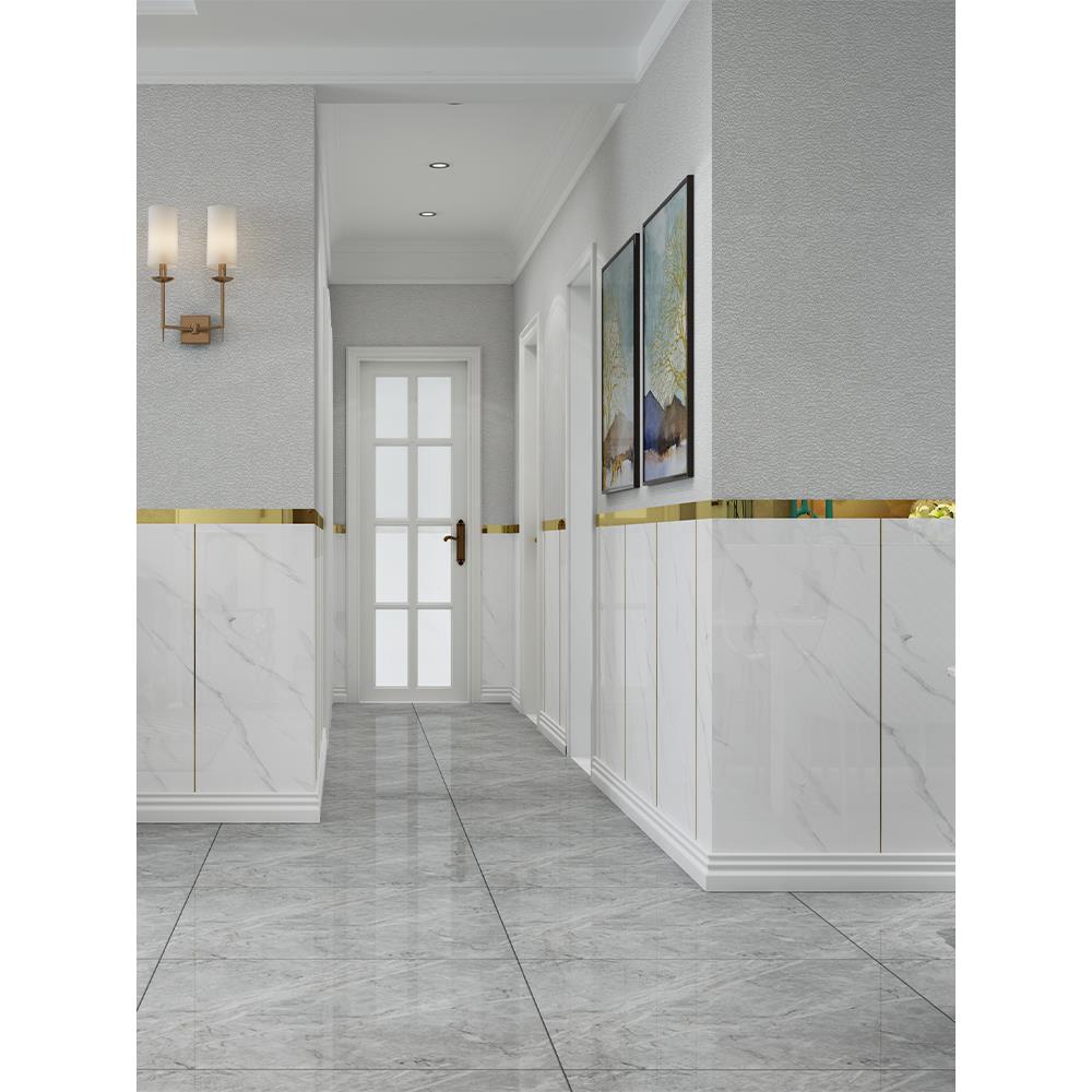 泡沫板自粘瓷砖贴纸仿大理石背景墙贴防水防霉墙裙墙围护墙板