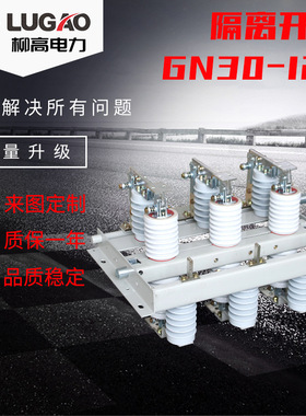 10KV户内高压隔离开关带接地 GN30-12D隔离开关高压柜内隔离开关