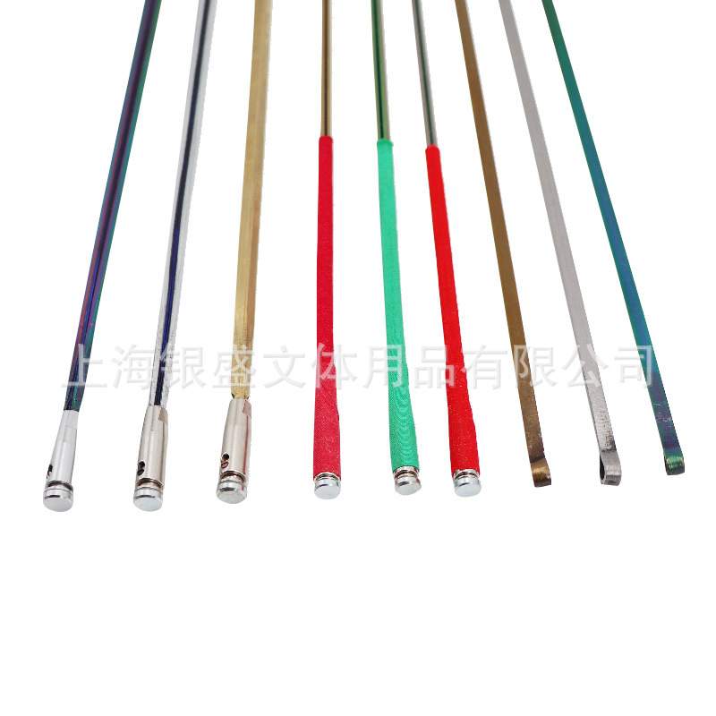 银盛剑条不锈击剑电动花剑重剑佩剑剑条枪柄剑 银彩金色认证器材