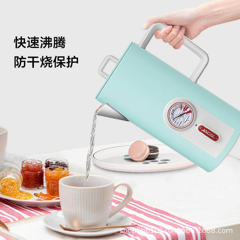 积高GL-E12北美创意电热水壶颜值全自动电烧水壶温度显示电开水壶