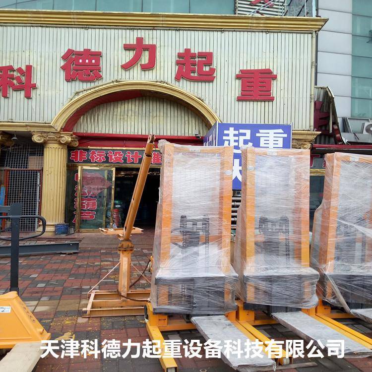 手动堆高车手动液压升高车手动液压搬运车叉车液压叉车地牛