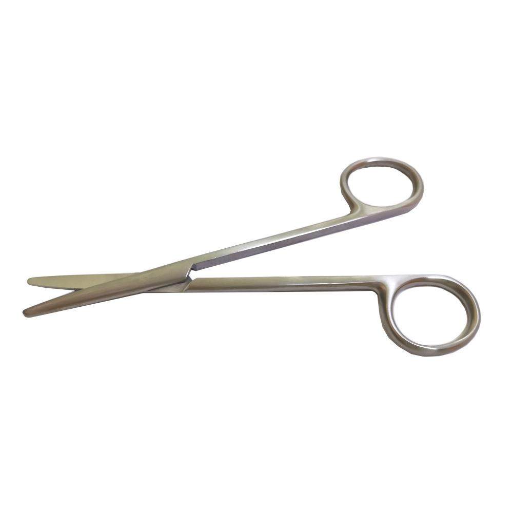 14厘米综合组织剪直头不锈钢银色钝头梅式剪中细剪纱剪否none14