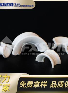 陶瓷矩鞍环25mm马鞍环填料φ50mm陶瓷矩鞍环填料