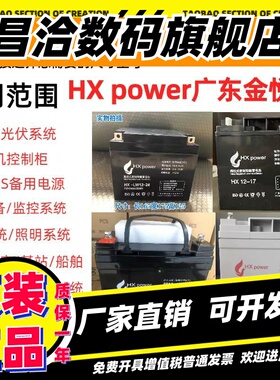 HXpower金悦诚蓄电池HX-33AHX-LW12V17A24A38A40A65AH消防照明EPS