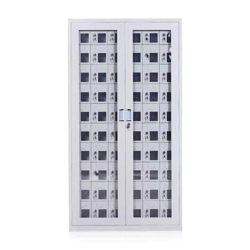 钢制手机存放柜充电柜单位对讲机保管箱会议室学校寄存收纳管理柜,商业/办公家具,办公储物柜,淘宝优惠券,粉丝福利购,淘宝优惠卷