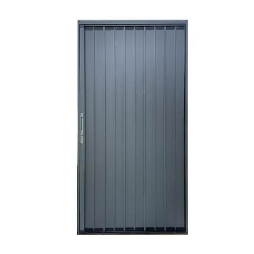 全铝合金折叠门推拉门隐形防盗蚊猫狗宠物空调厨房卧室隔断免打孔