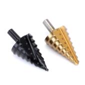 4241材质10 45宝塔钻阶梯钻台阶钻扩孔钻三角柄直槽宝塔钻头