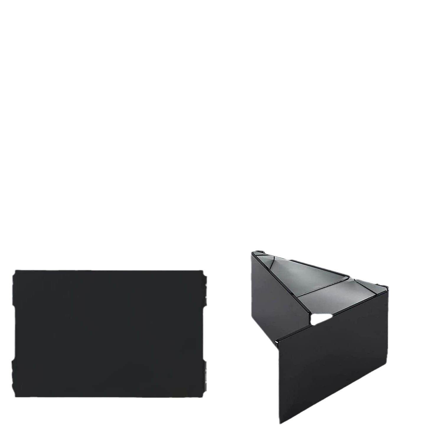 可伸缩调节悬挂式LED化妆折叠三面镜子三折镜后视Threemirror