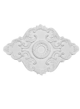 PU灯盘仿石膏欧式法式吊顶圆灯座造型椭圆雕花灯池94cm圆盘DP0065
