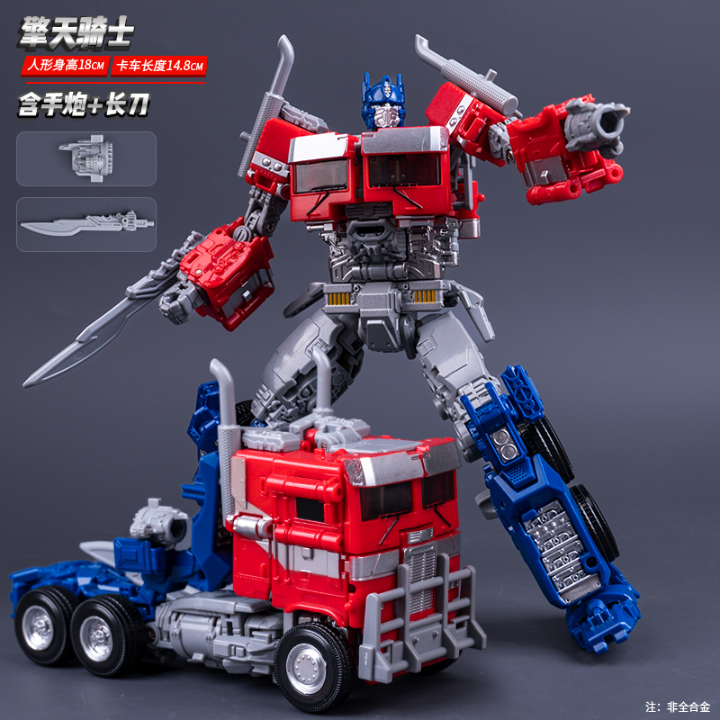 擎天合金柱大黄蜂机器人手办模型