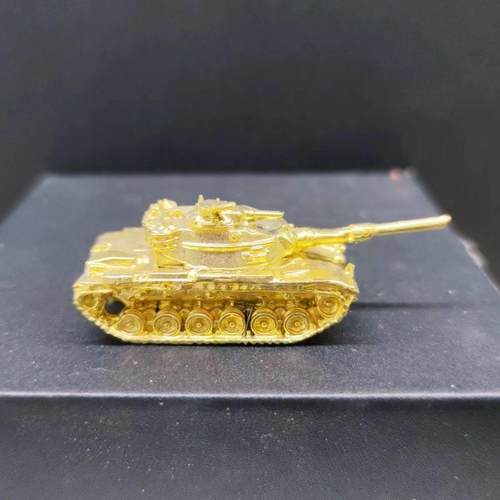 纯铜实心德国豹1A重型主战坦克1:72金属成品模型装饰图可着色