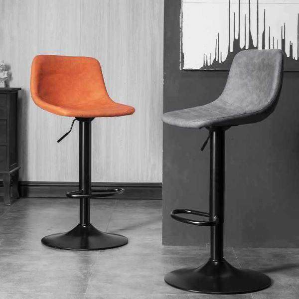 吧台椅升降旋转现简约靠背吧台凳轻奢家用时尚吧椅铁艺脚椅子,住宅家具,家用高脚椅,淘宝优惠券,粉丝福利购,淘宝优惠卷