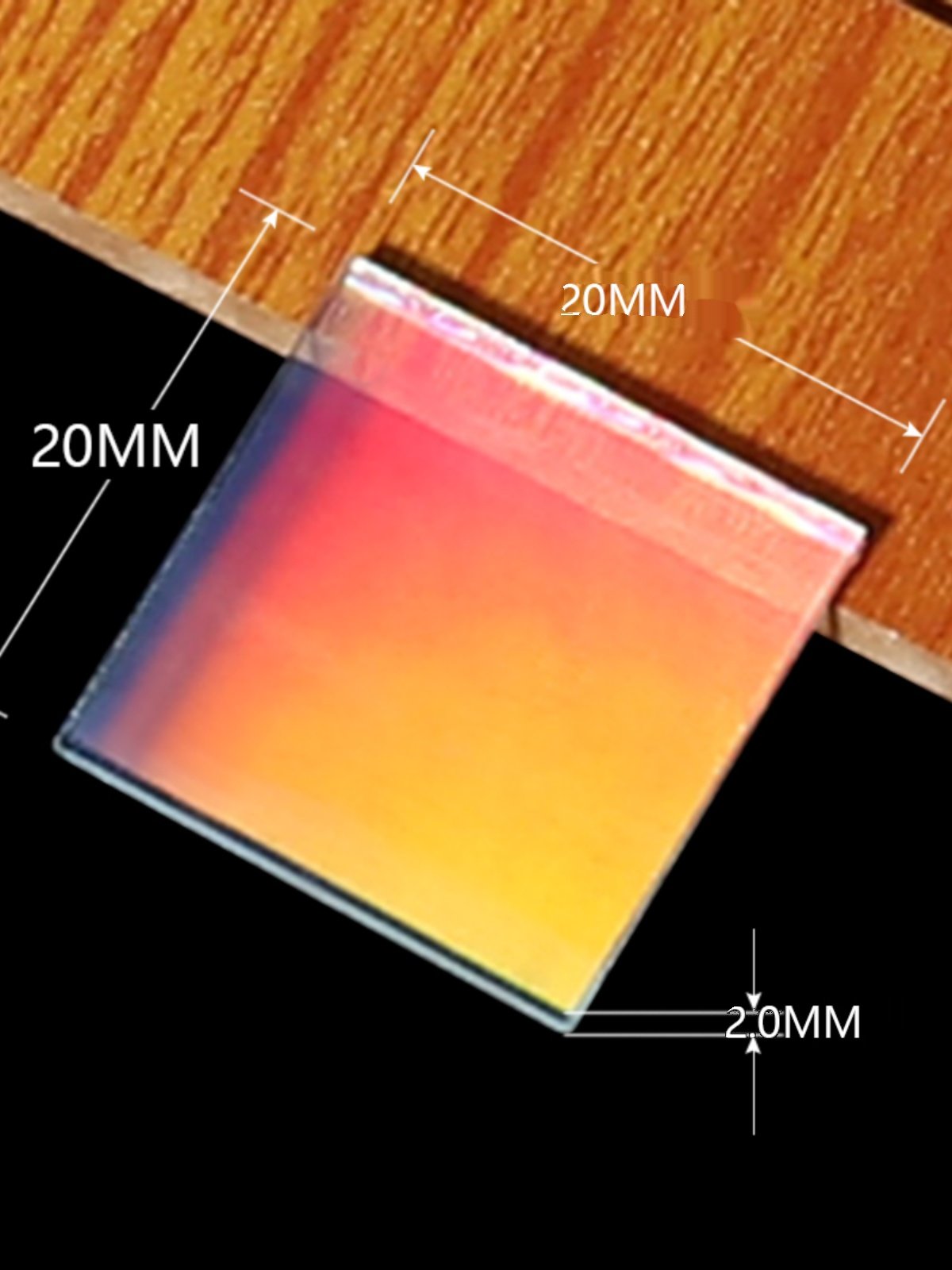 200线二维正交透射衍射光栅光谱分光光学仪器全息高精度科研实验