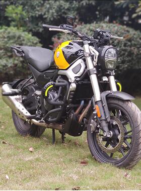 适配隆鑫无极500AC尾架覆古摩托车主站架改装货架后备箱架大撑