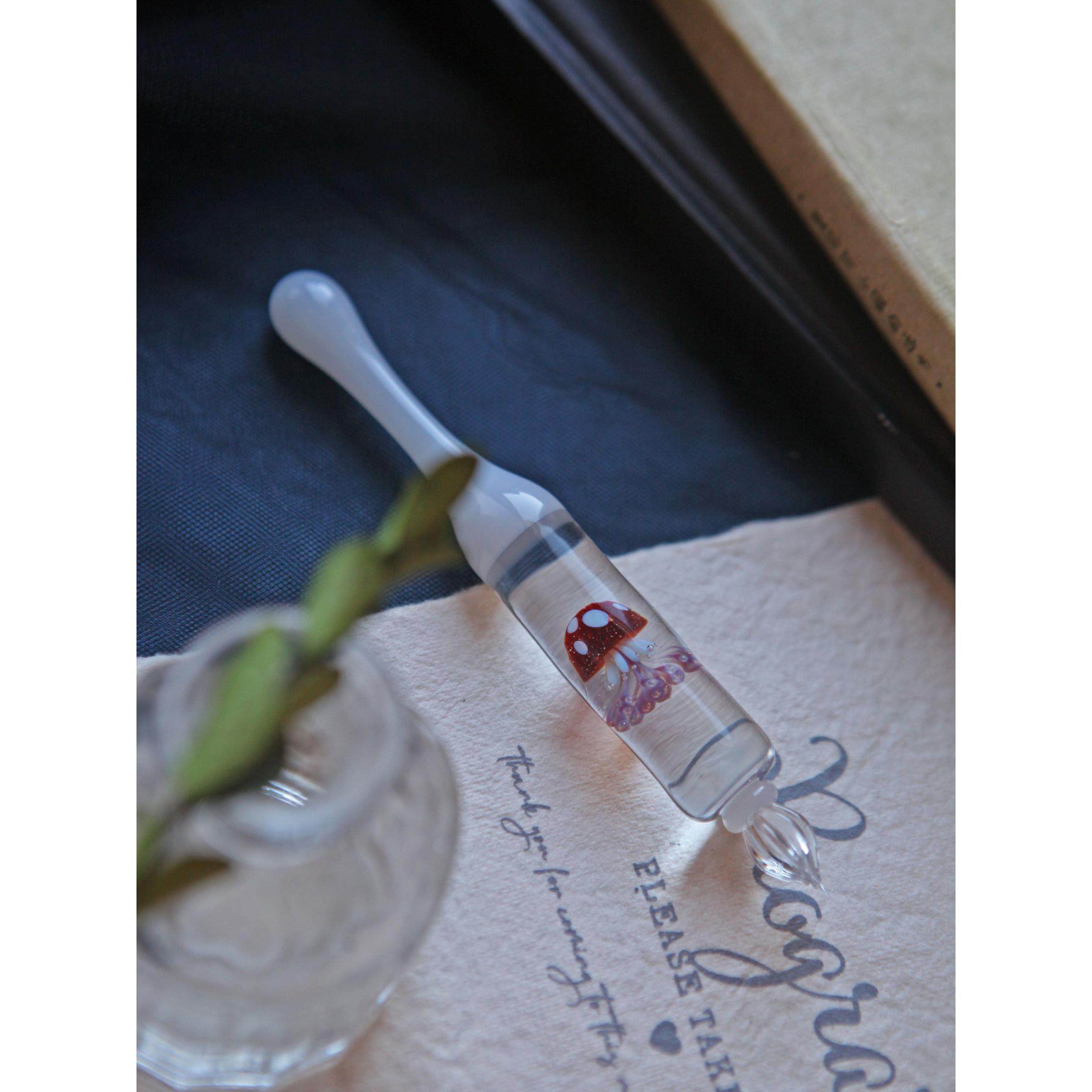 【Eastaus玻璃】彩色墨水测色笔蘸墨笔玻璃水母玛瑙红手工玻璃笔,文具电教/文化用品/商务用品,蘸水笔,淘宝优惠券,粉丝福利购,淘宝优惠卷