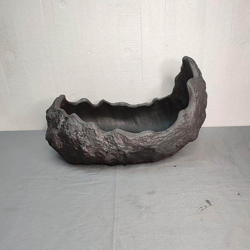 紫砂异形花盆2021新款客厅月亮盆禅意山石盆景造型品个性创意古典,鲜花速递/花卉仿真/绿植园艺,花盆,淘宝优惠券,粉丝福利购,淘宝优惠卷